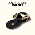 Sandalia Zenda - Suela Vibram Morflex (6.8mm) - Café Coyote  - Barefoot Urbana