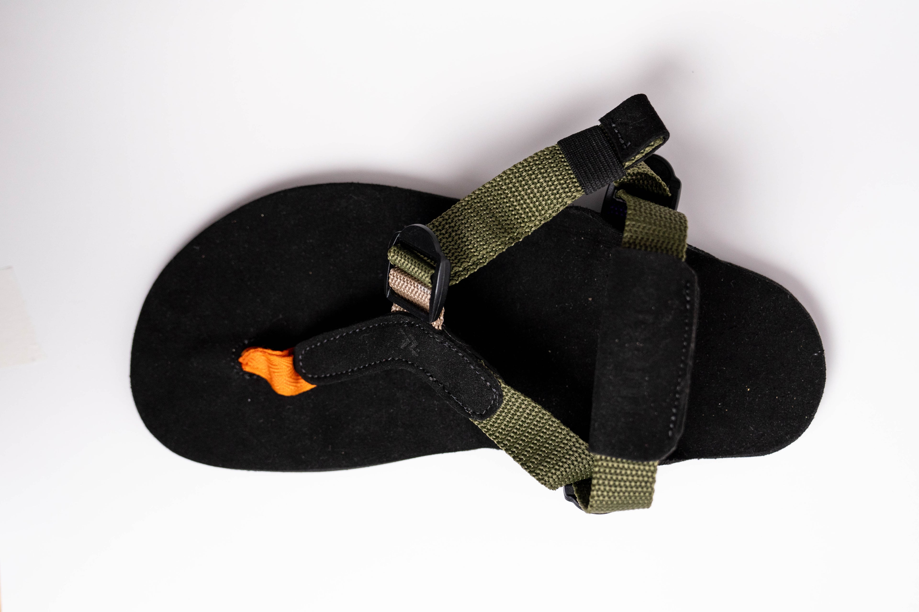 Sandalia Zenda - Suela Vibram SuperNewFlex (7.8 mm) - Verde - Barefoot Trail