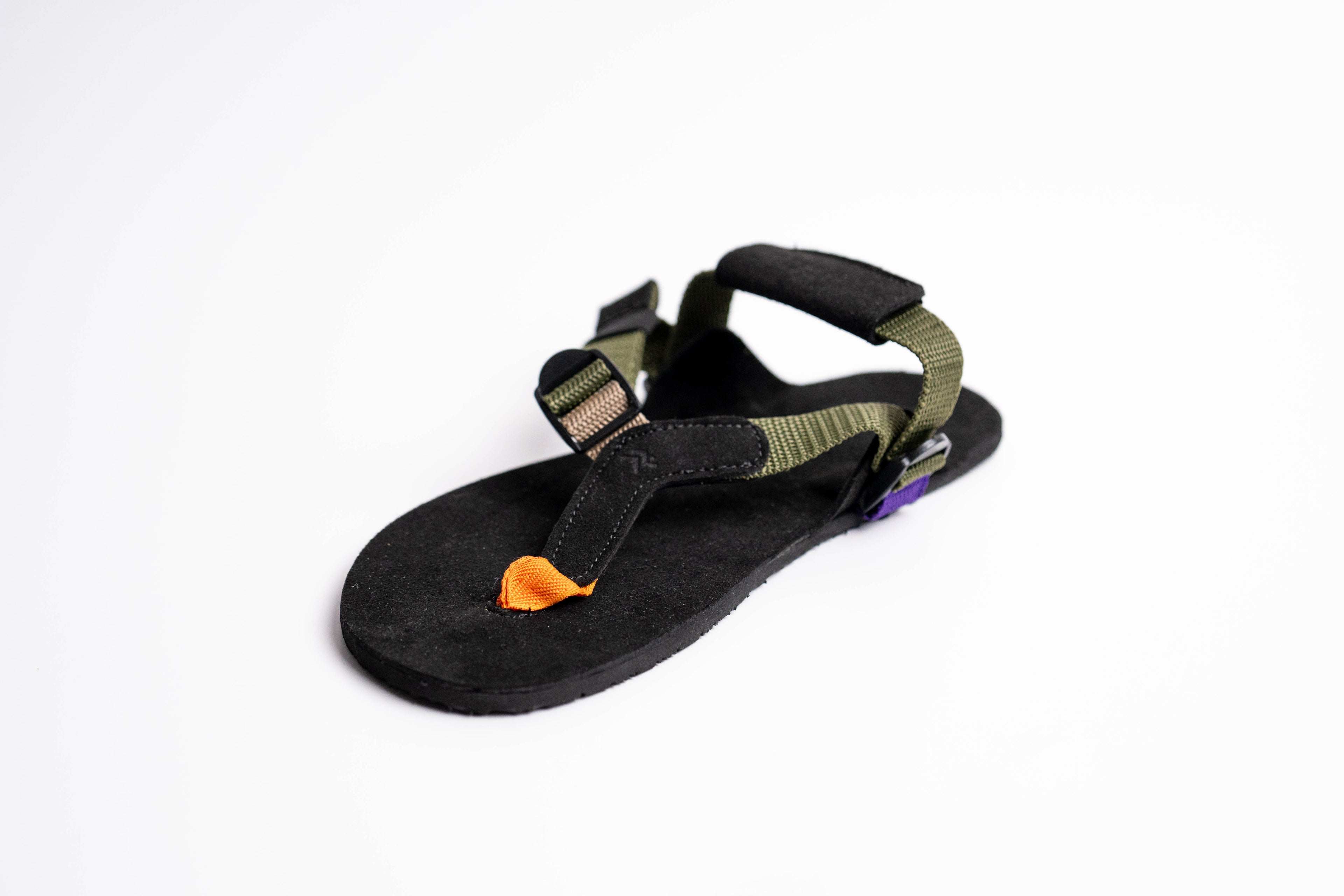 Sandalia Zenda - Suela Vibram SuperNewFlex (7.8 mm) - Verde - Barefoot Trail