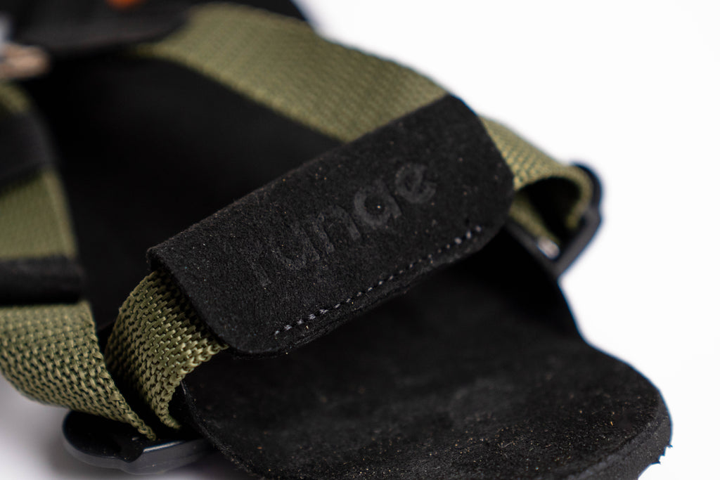 Sandalia Zenda - Suela Vibram SuperNewFlex (7.8 mm) - Verde - Barefoot Trail